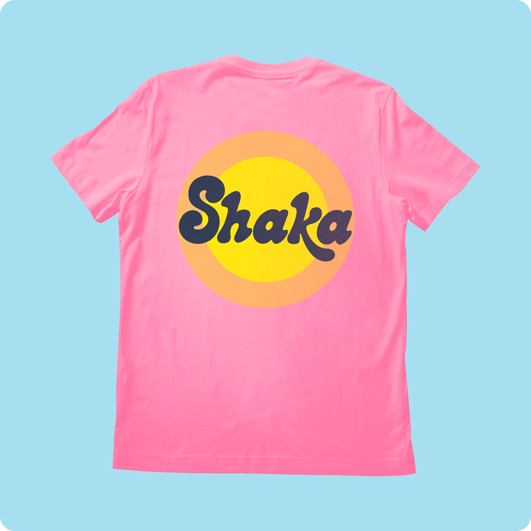 Shaka-Pink-Tshirt Shaka-Pink-Tshirt